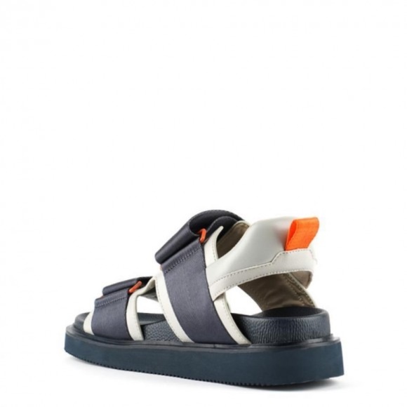 United Nude Men\'s Sandals Brand New (Geo Sandal Men\'s) Blue, grey with orange. main image 8